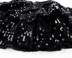 Petit by Sofie Schnoor black paillet nederdel